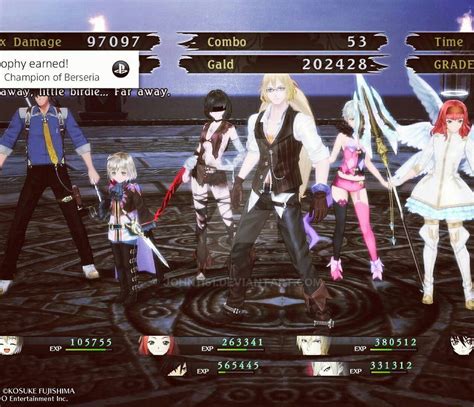 tales of berseria platinum.